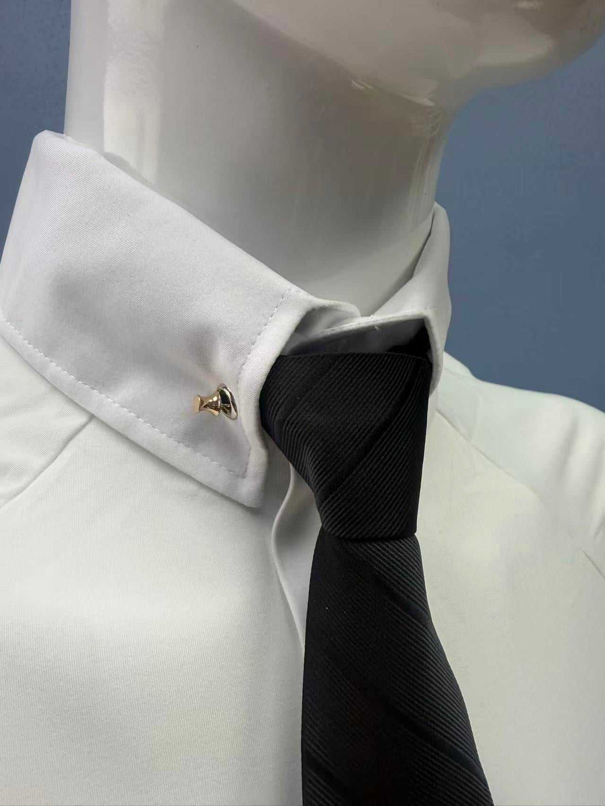 Slim Zippers Tie for American Smooth Dancers