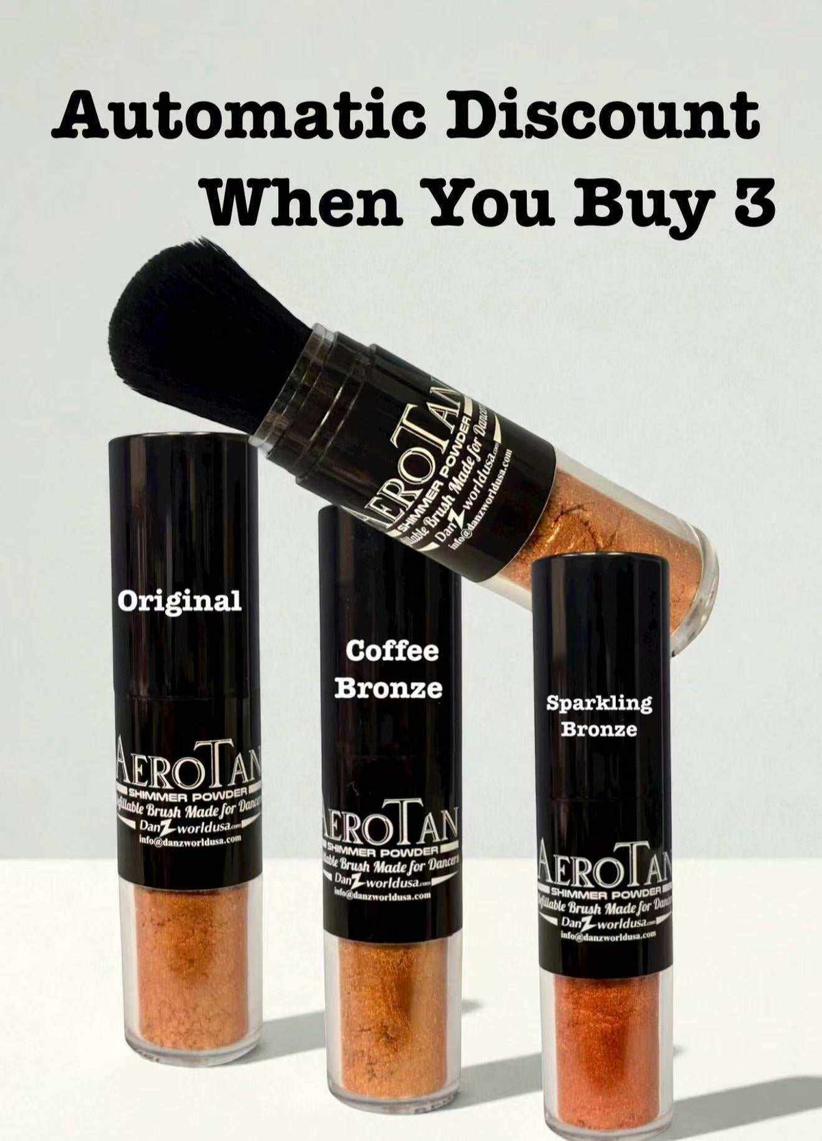 Refillable Shimmer Powder Brush