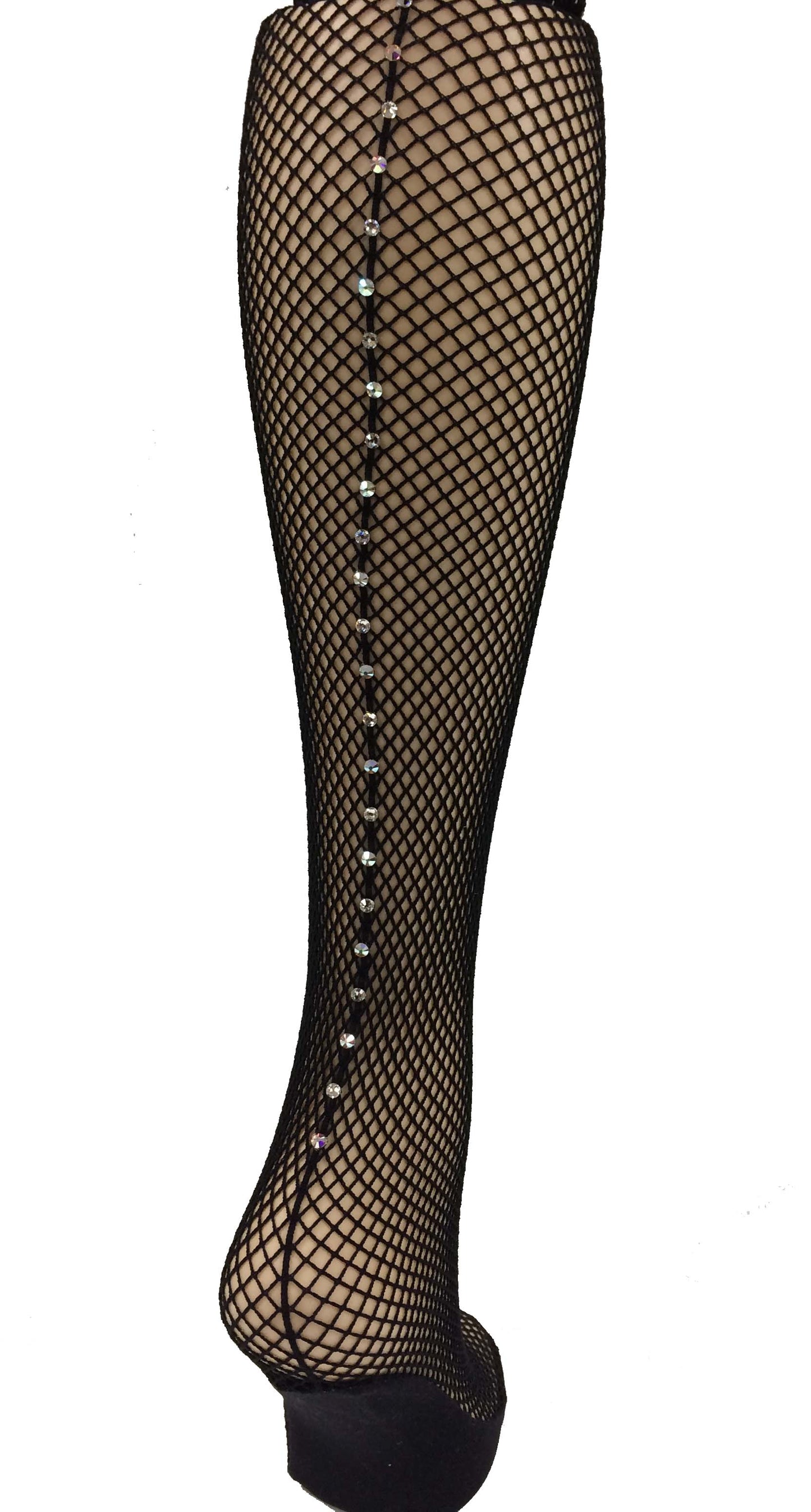 Capezio Rhinestone Fishnet Tights with Swarovski Crystals