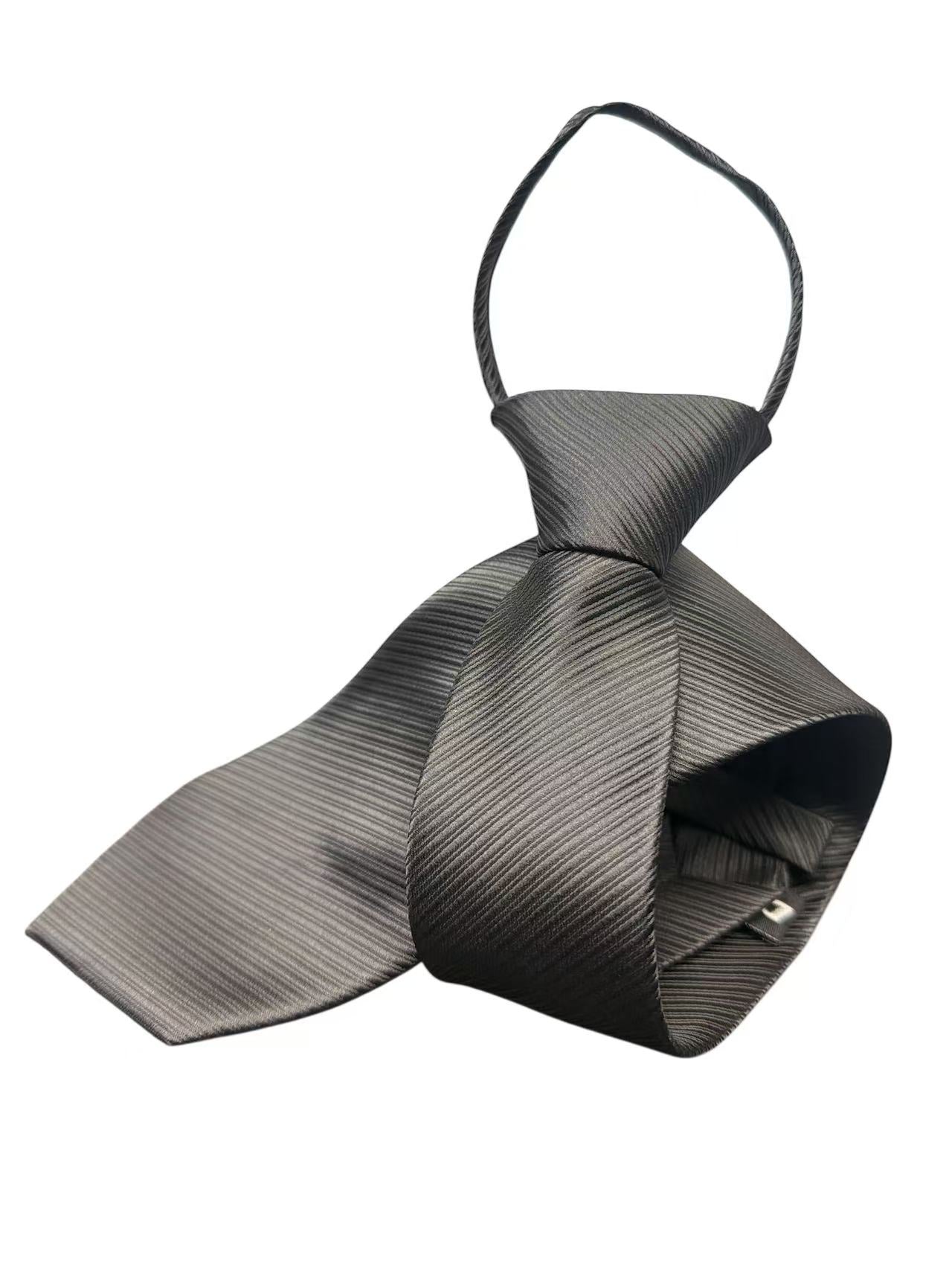 Slim Zippers Tie for American Smooth Dancers