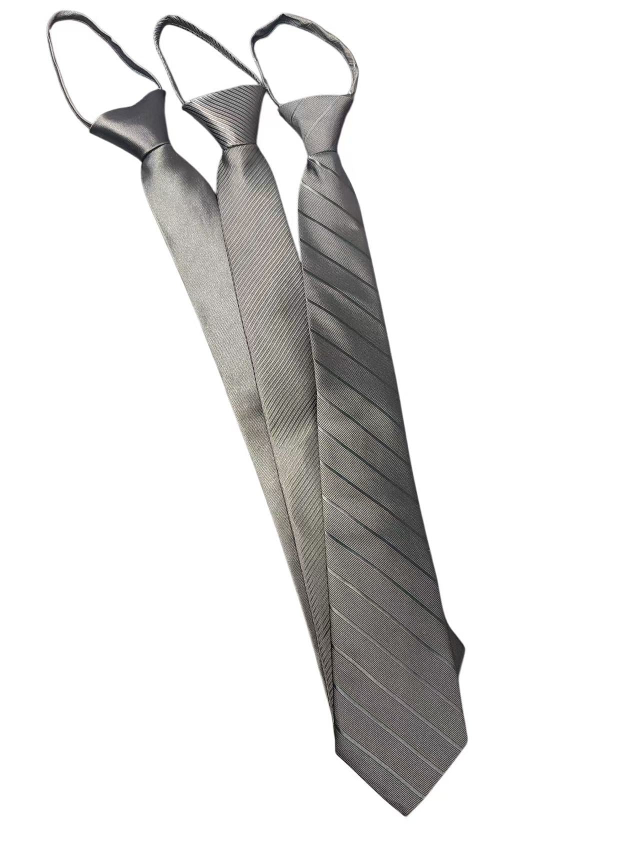 Slim Zippers Tie for American Smooth Dancers