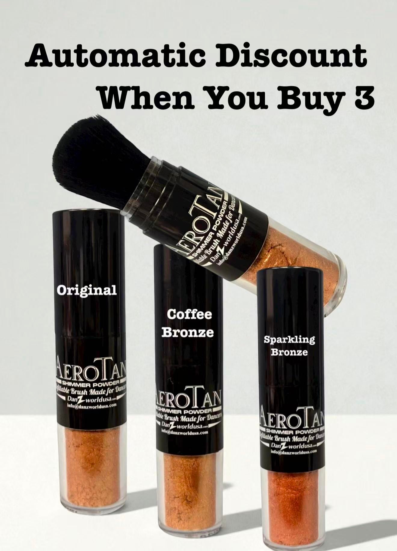 Refillable Shimmer Powder Brush