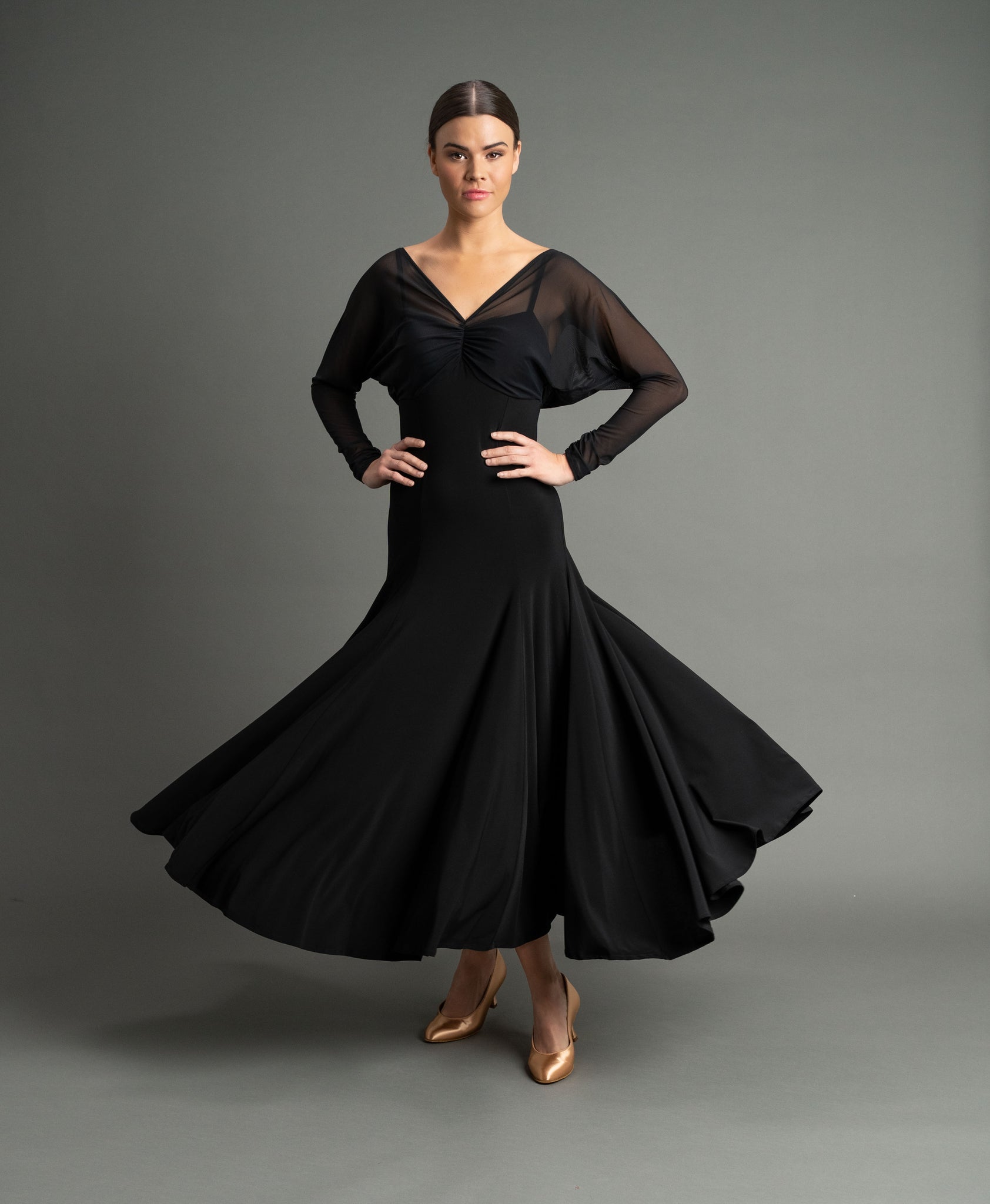 Adult Ballroom Dancewear for sale | eBay | Dance dresses, Smooth dance  dresses, Ballroom dress