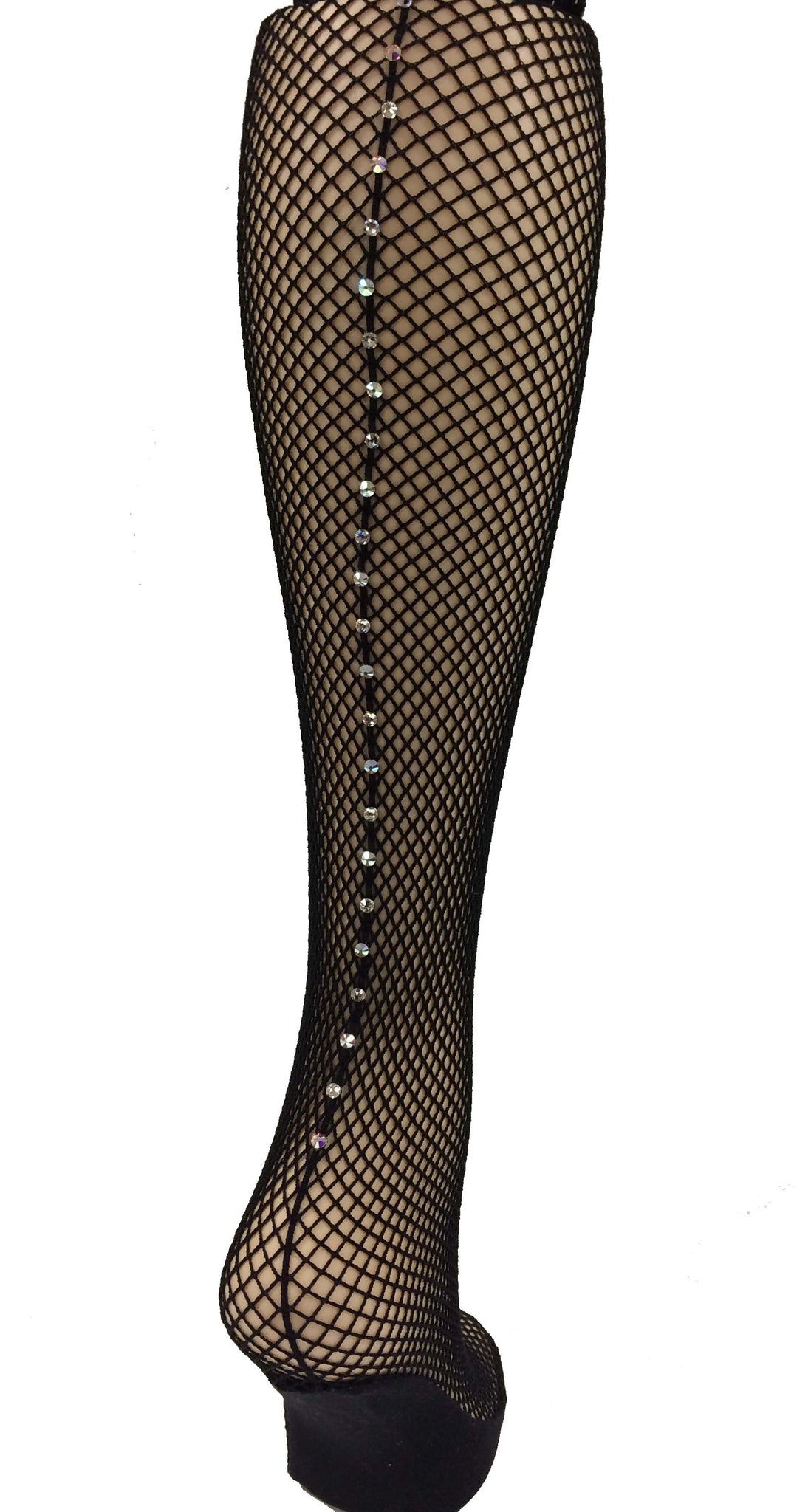 Capezio fishnet tights with rhinestones Clearance