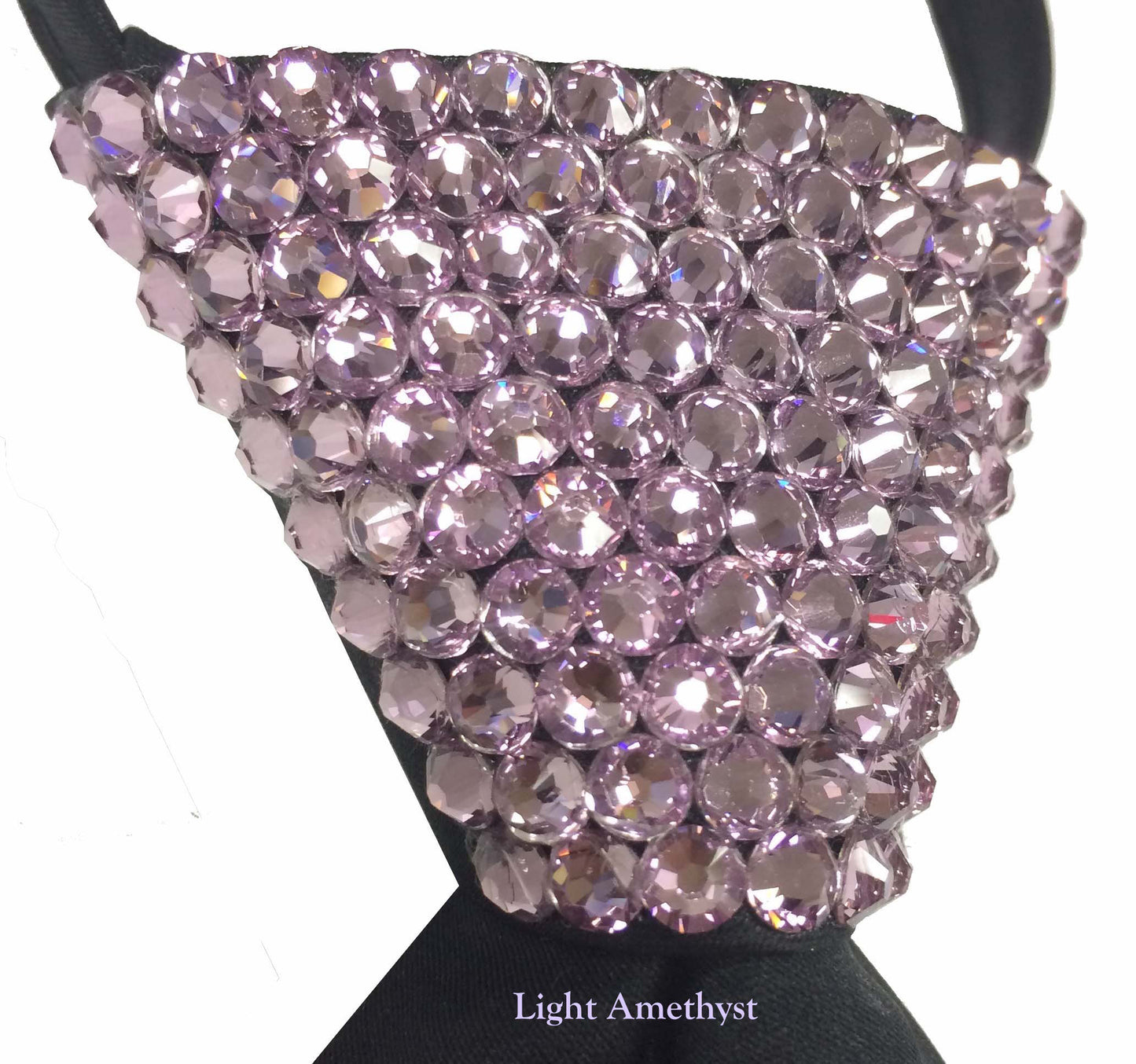 Rhinestones Zip Tie with Swarovski Crystal Stone
