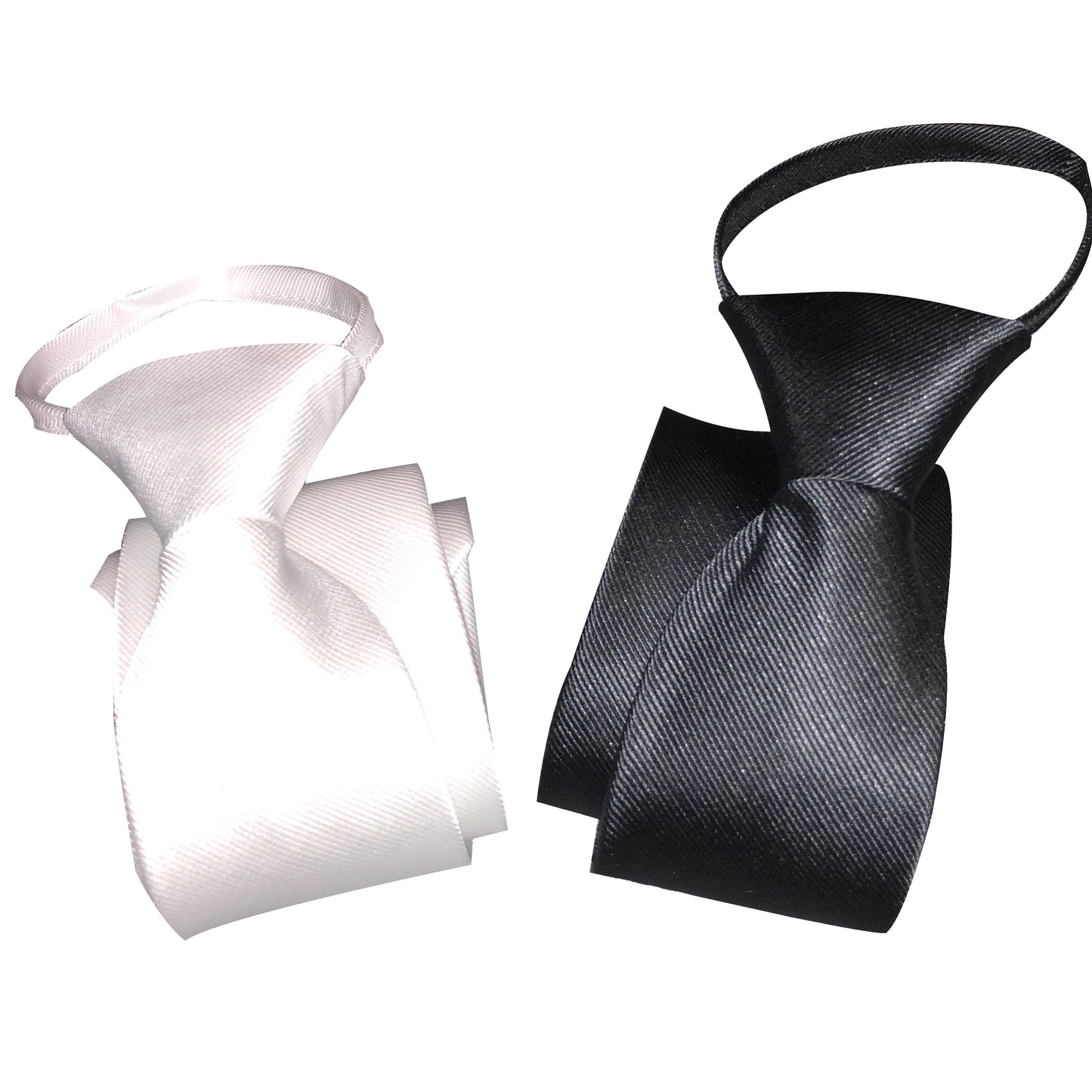 Slim Zippers Tie for American Smooth Dancers