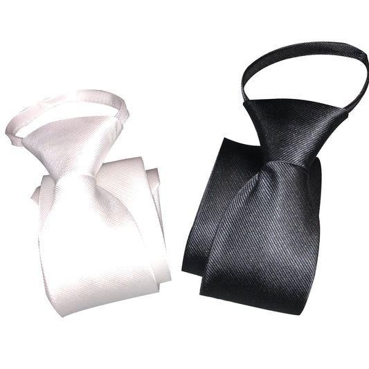 Slim Zippers Tie for American Smooth Dancers
