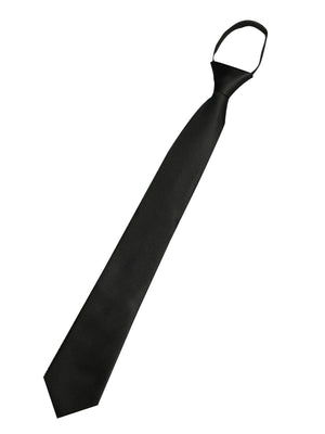 Zippers Slim Tie