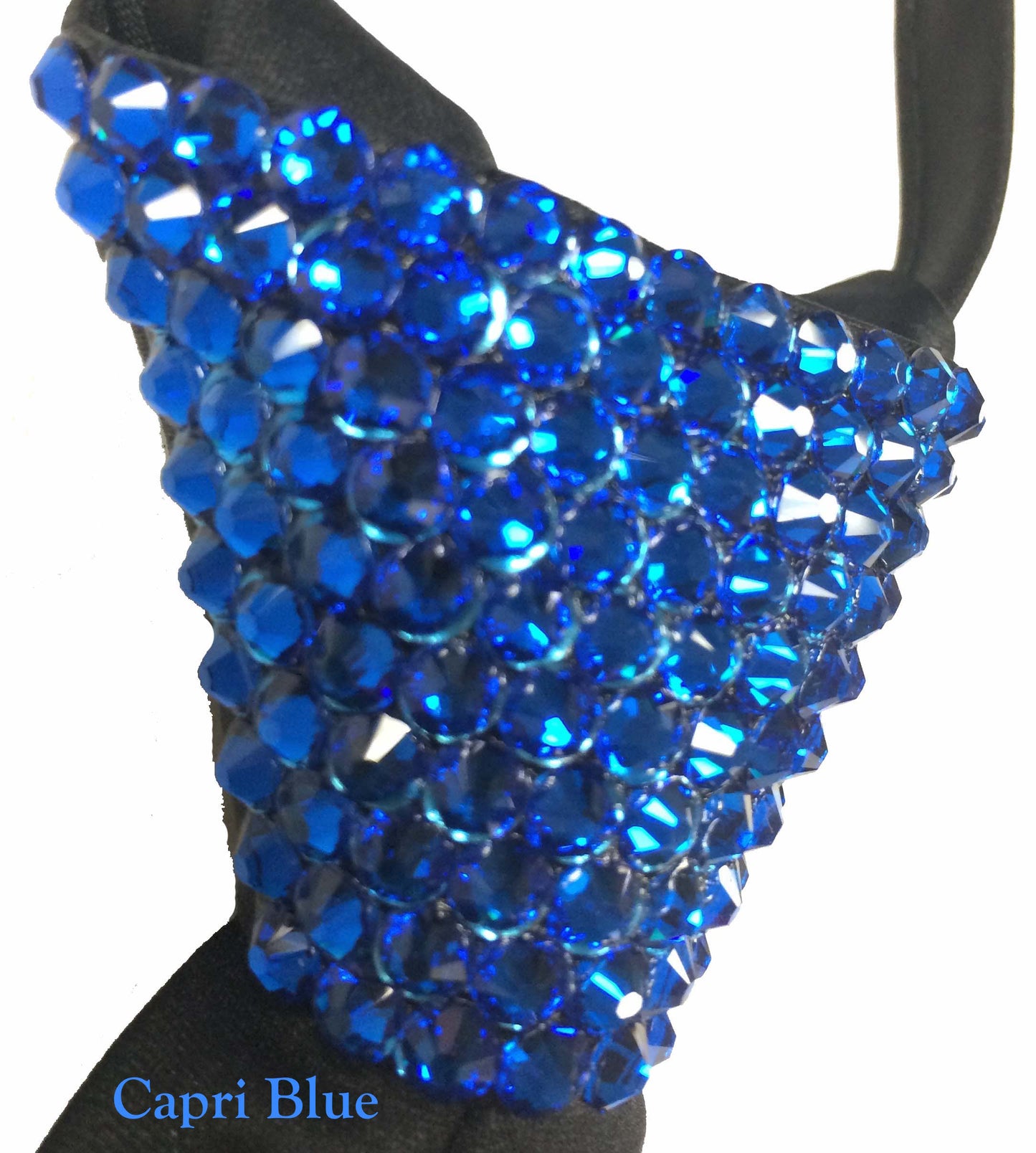 Rhinestones Zip Tie with Swarovski Crystal Stone