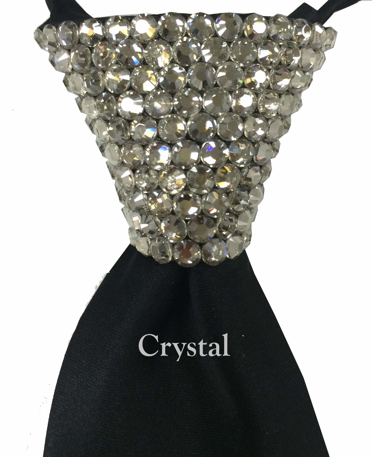 Rhinestones Zip Tie with Swarovski Crystal Stone