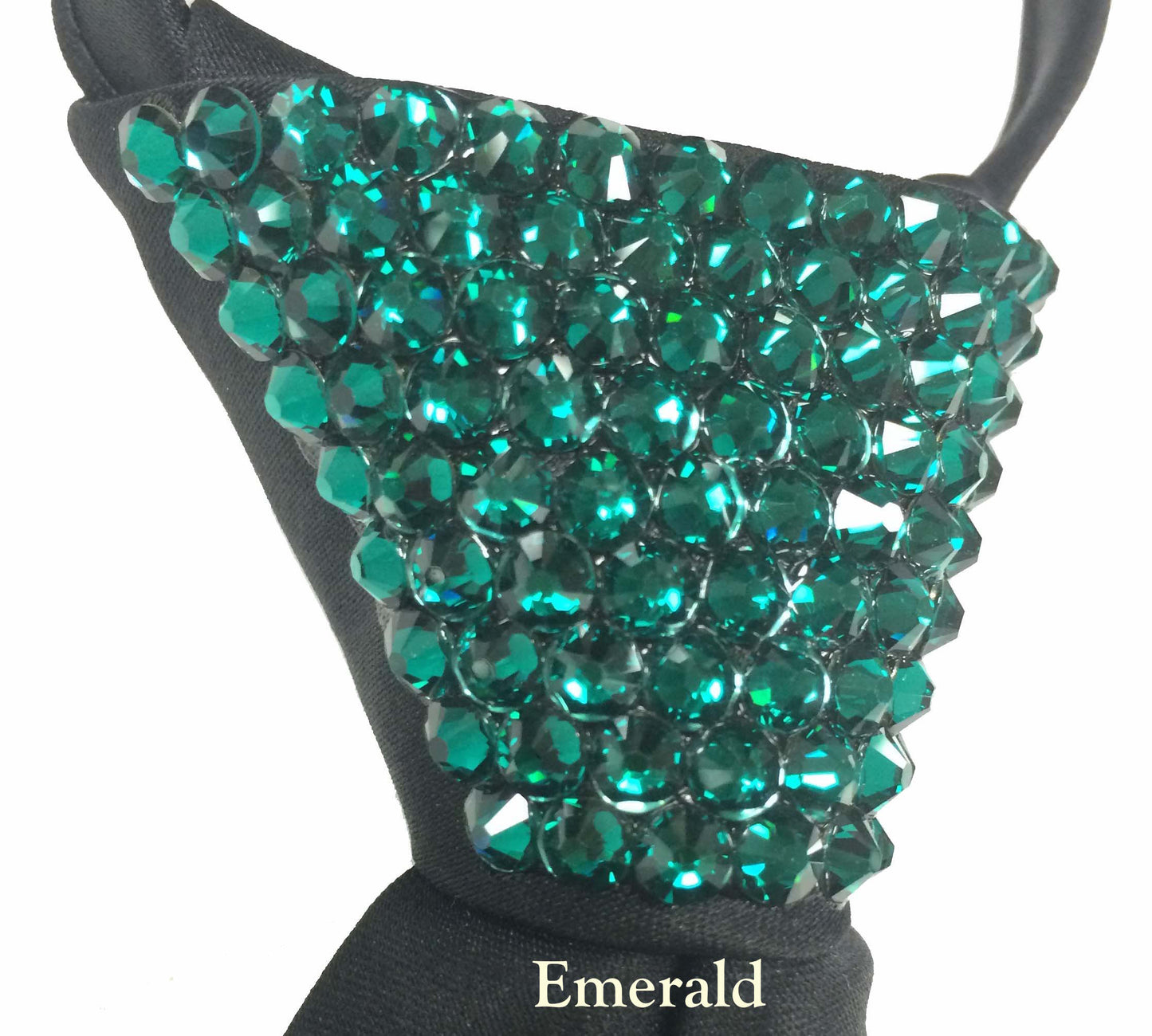 Rhinestones Zip Tie with Swarovski Crystal Stone