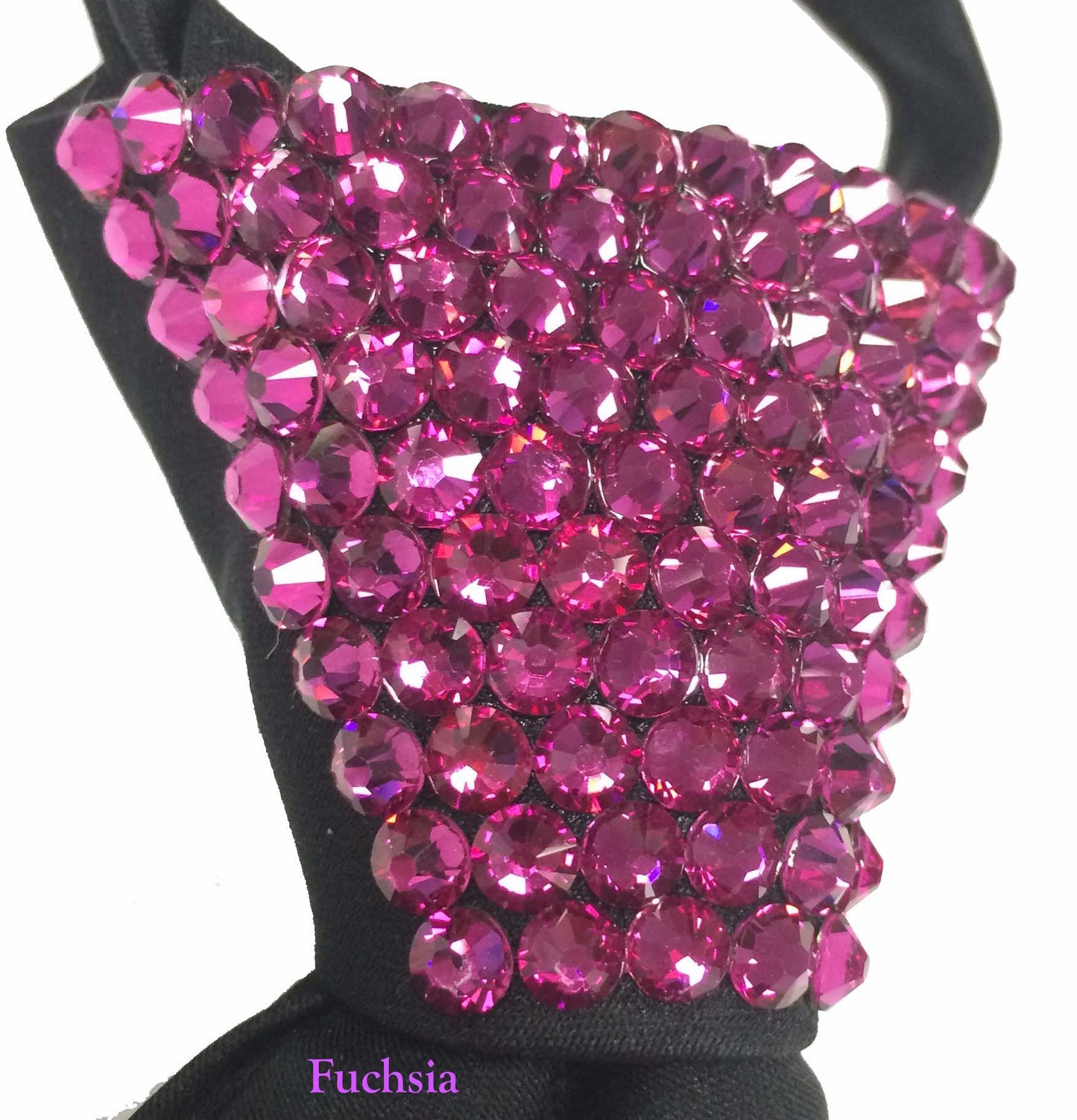Rhinestones Zip Tie with Swarovski Crystal Stone