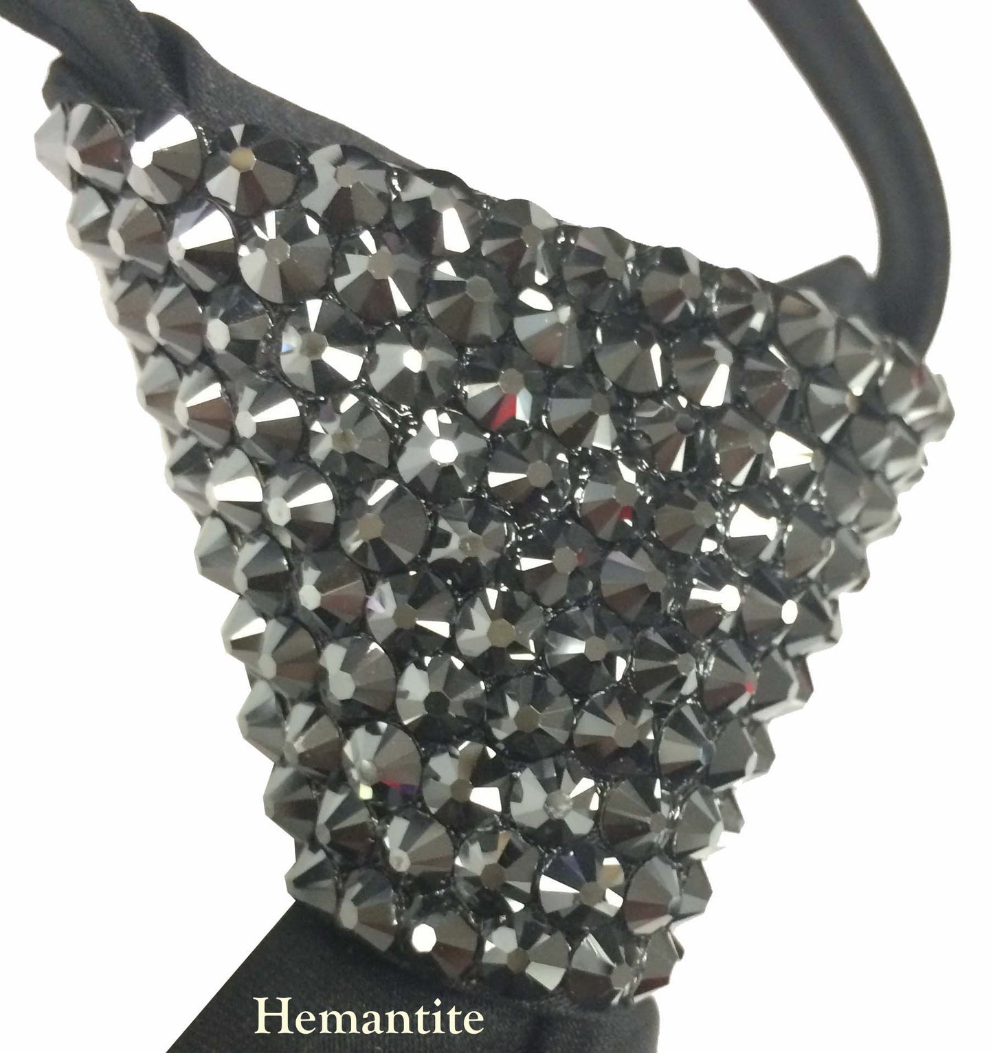 Rhinestones Zip Tie with Swarovski Crystal Stone