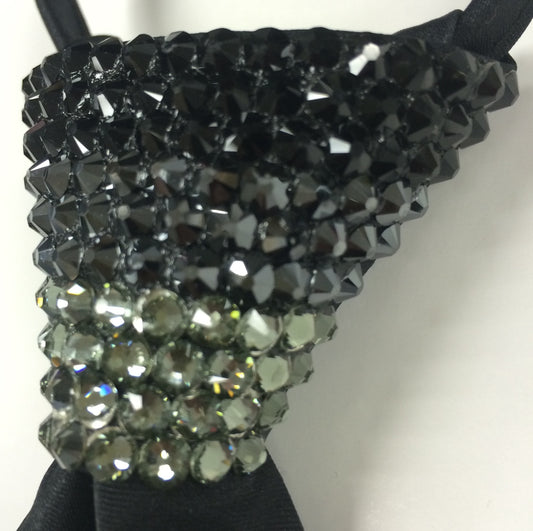 Rhinestones Zip Tie with Swarovski Crystal Stone