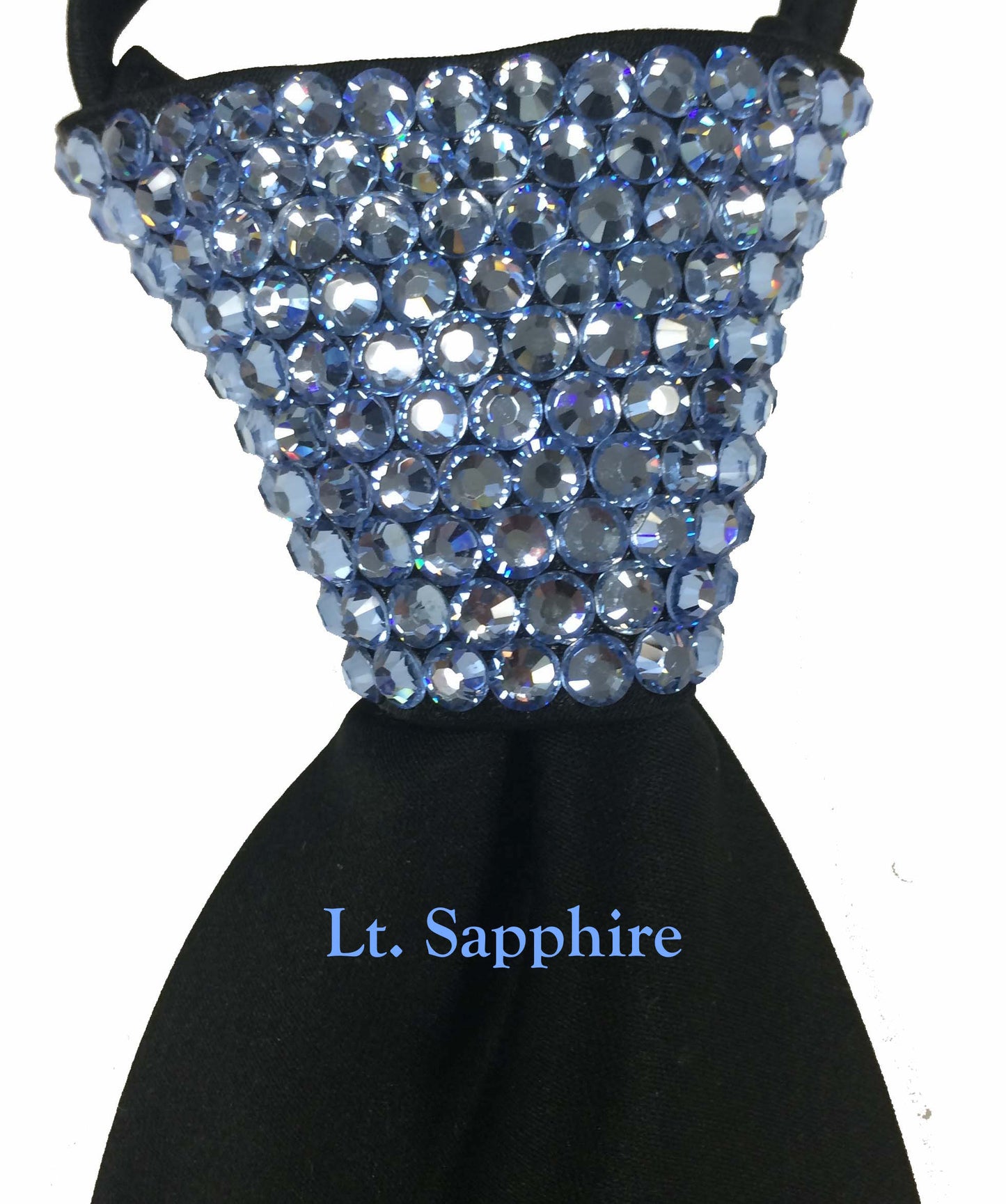 Rhinestones Zip Tie with Swarovski Crystal Stone