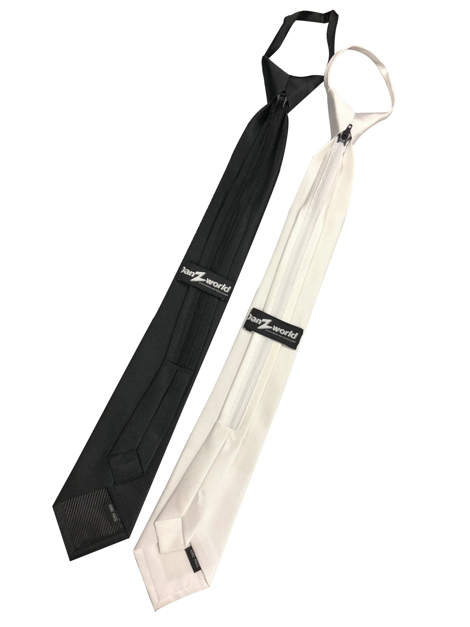 Zippers Slim Tie